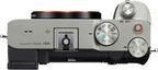 Sony ILCE7C/S Alpha 7C Silver Full-Frame Mirrorless Camera