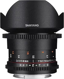 Samyang 883553 14mm T3.1 VDSLR Olympus Lens