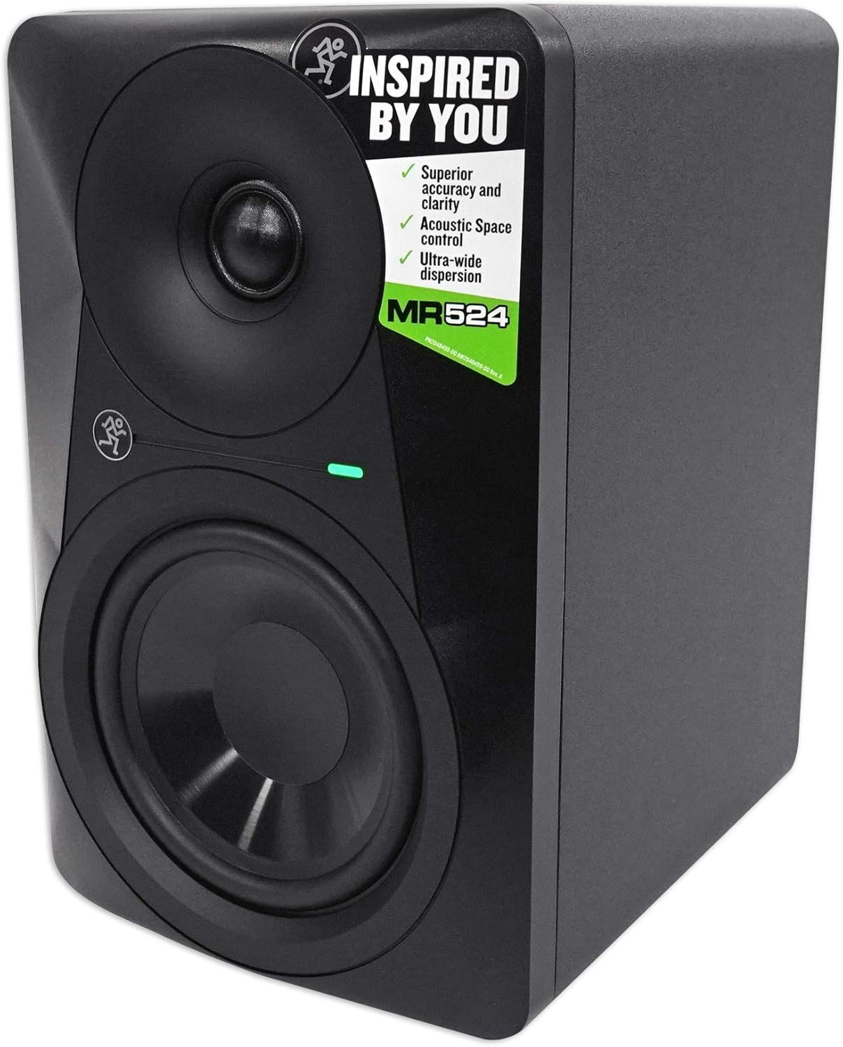 Mackie MR524 Studio Monitor Bundle Samson SR350 Headphones