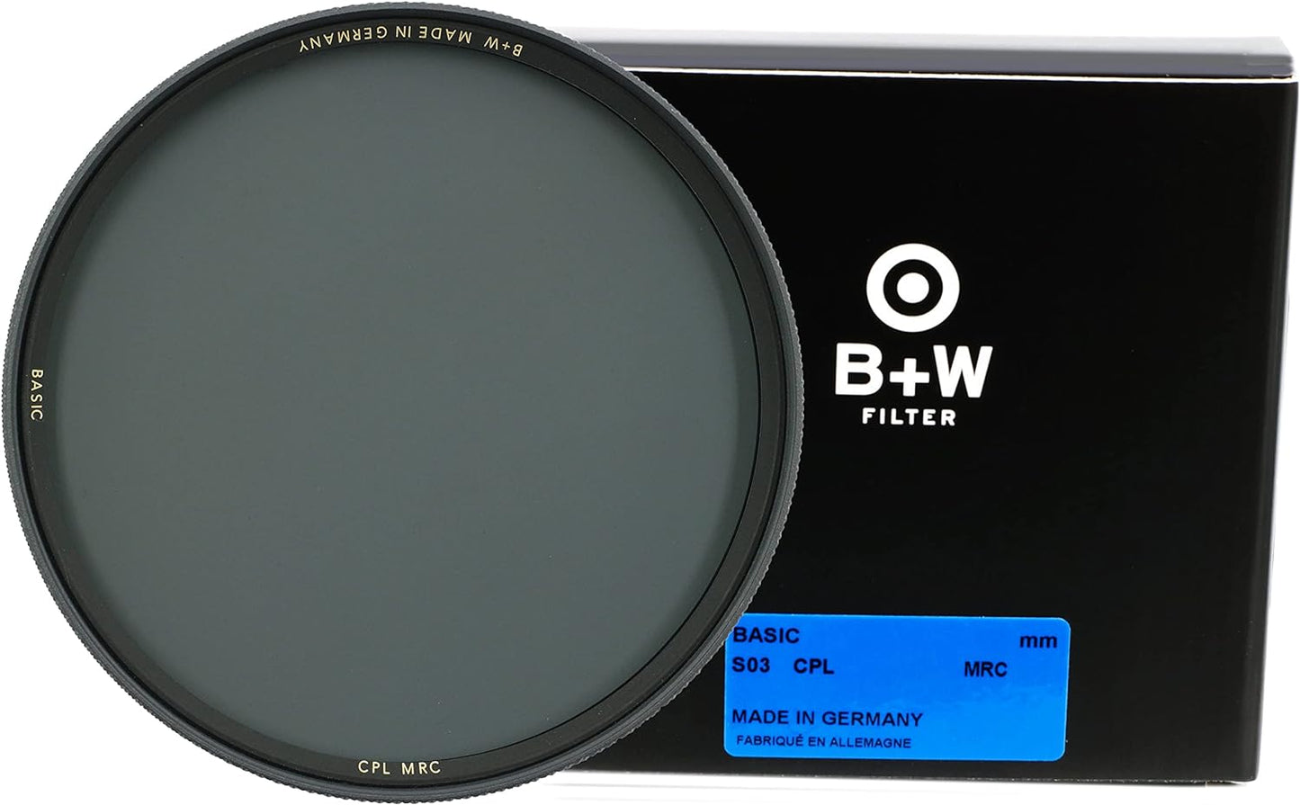B+W 1100753 72mm Basic Circular Polarizer MRC Filter