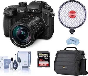 Panasonic DC-GH5 Leica 12-60mm Lens 4K Camera Bundle