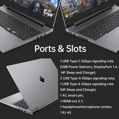 HP 16t-ae000 OMEN Gaming Laptop i7 RTX 4060 Headset Bundle