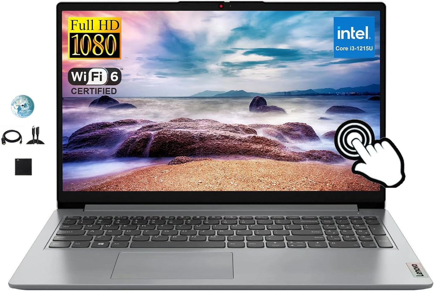Lenovo Ideapad 15.6" FHD Touchscreen Laptop i3 24GB 1TB SSD