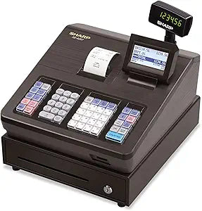 Sharp XEA207 Multi-Line Display Cash Register SD Card