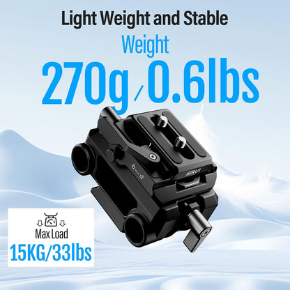 Sirui AM-QA-LR 15mm Rail System with QR Plate
