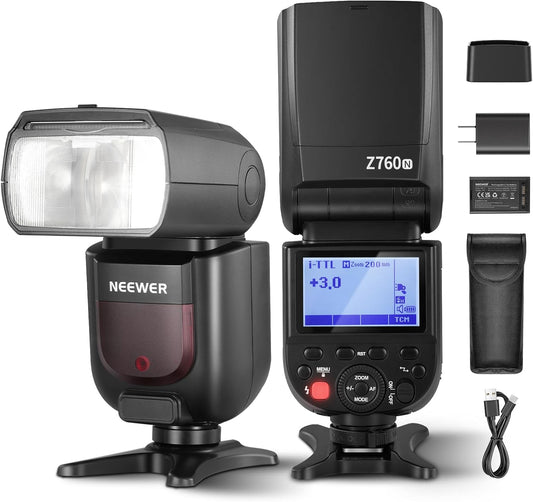 Neewer Z760-N TTL Speedlight Flash for Nikon