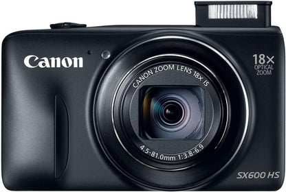 Canon PowerShot SX600 HS 9340B001 16MP Camera - Black