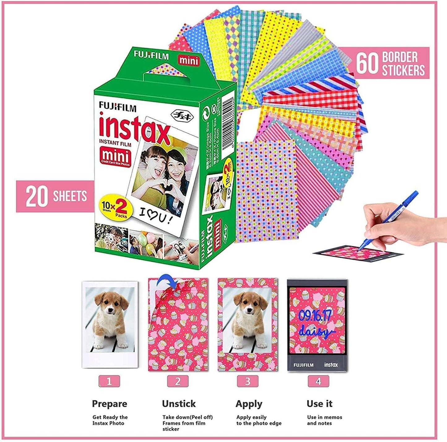 Fujifilm Instax Mini 12 Camera Bundle - Purple