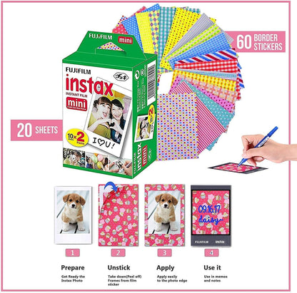 Fujifilm Instax Mini 12 Camera Bundle - Purple
