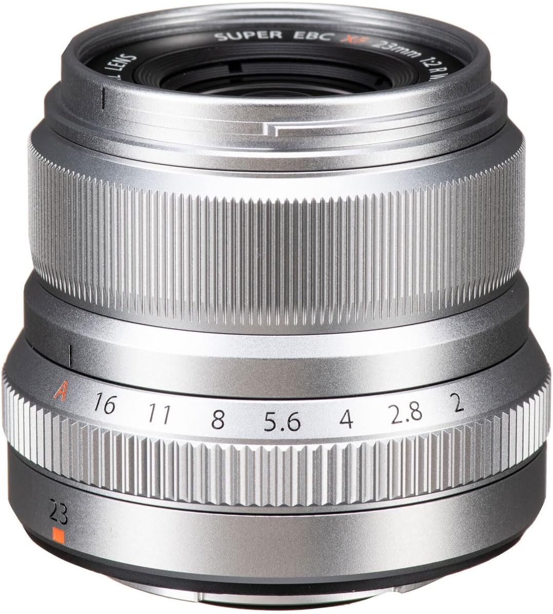 Fujifilm Fujinon XF23mmF2 R WR Silver Lens