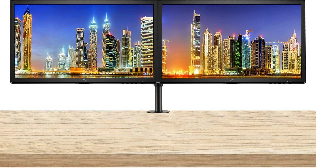 HP V24 24-inch FHD Monitor 2-Pack with Dual Stand