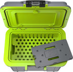 Pelican 8 QT Cooler Personal Lunch Box - Gray/Green