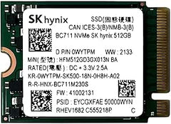 Dell BC711 512GB NVMe PCIe M.2 2230 SSD