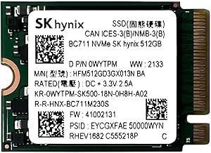Dell BC711 512GB NVMe PCIe M.2 2230 SSD — main product image