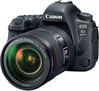 Canon 1897C009 EOS 6D Mark II DSLR 24-105mm Lens Kit (Renewed)