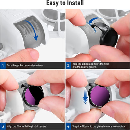 Neewer 10105152 ND Filter Set for DJI NEO Drone