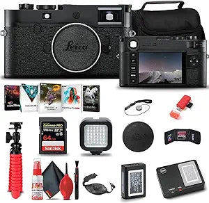 Leica M10 Monochrom Digital Rangefinder Camera Bundle