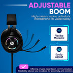 HP H360 Gaming Headset with Mic, Noise Cancelling