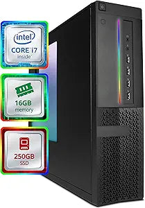 Dell OptiPlex 7010 RGB i7 Quad Core Desktop (Renewed)