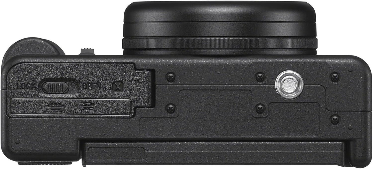 Sony ZV1M2/B Vlog Camera Bundle with Mic