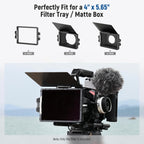 Neewer ND2.1 Square Filter 4x5.65 Inch 7-Stop