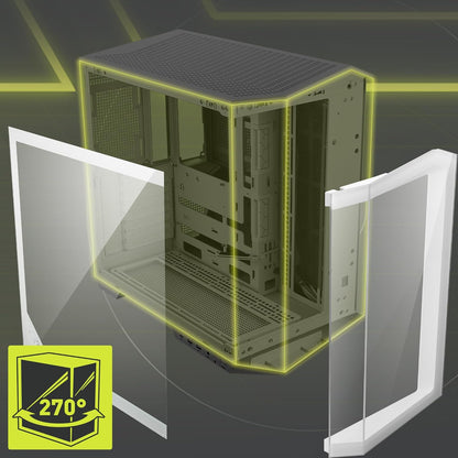 MSI PANO100LPZWHT MAG PC Case White