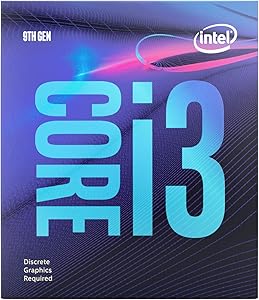 Intel BX80684I39100F Core i3-9100F Desktop Processor — main product image