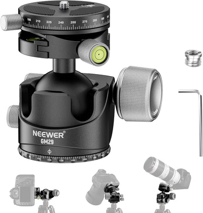 Neewer GM29 Low Profile Ball Head Heavy Duty