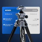 Neewer 10103491 LITETRIP LT07 Travel Tripod Ball Head