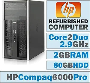 HP 6000 Pro MT Core 2 Duo Desktop (Renewed)