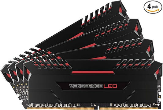 Corsair CMU64GX4M4A2666C16R Vengeance LED DDR4 RAM 64GB