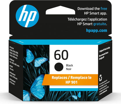 HP CC640WN 60 Black Ink Cartridge