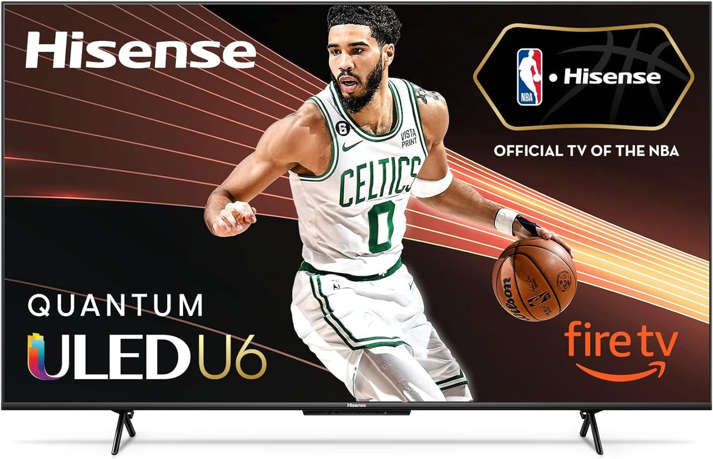 Hisense 65U6HF 65-Inch ULED 4K Fire TV with Soundbar