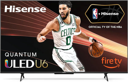 Hisense 65U6HF 65-Inch ULED 4K Fire TV with Soundbar