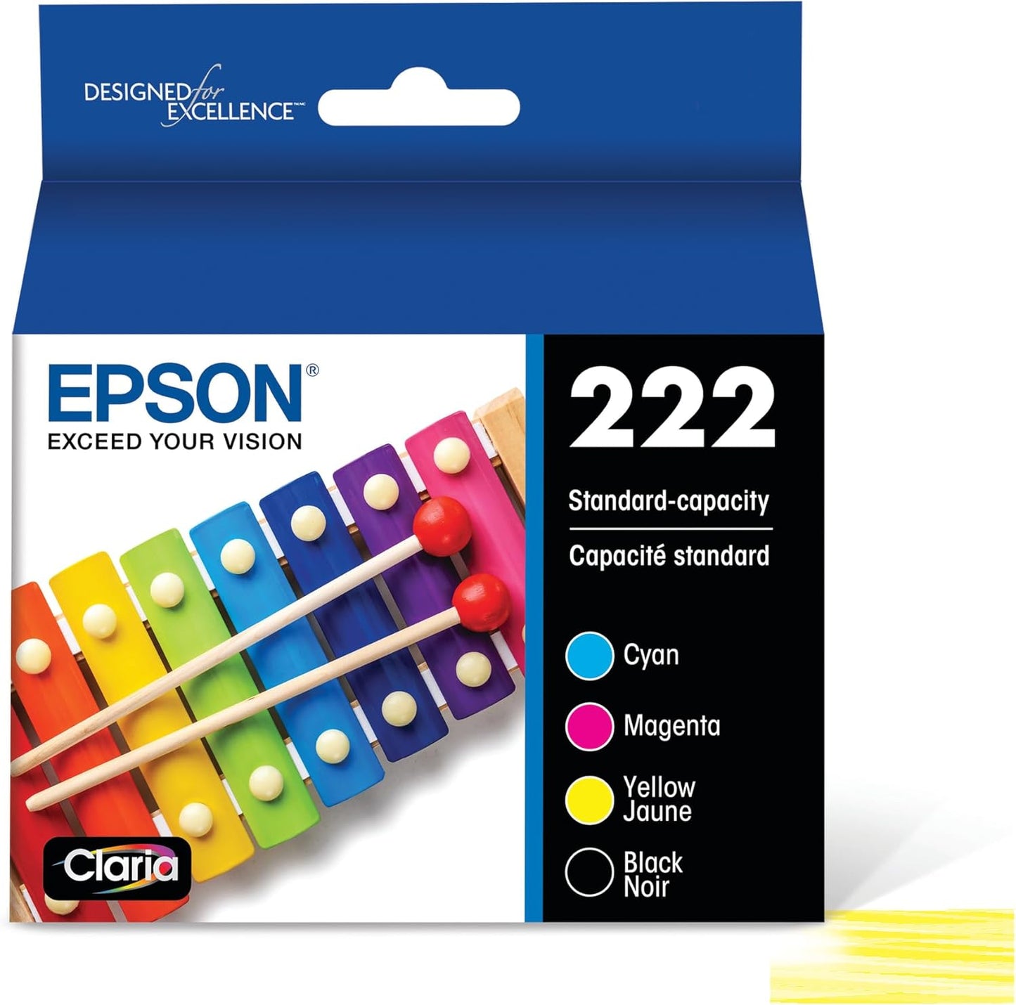 Epson T222120-BCS Claria Ink Combo Pack