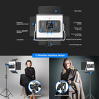 Neewer 10098770 660 PRO RGB LED Video Light APP Control