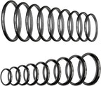 Neewer 10092240 18-Piece Metal Lens Filter Adapter Ring Kit