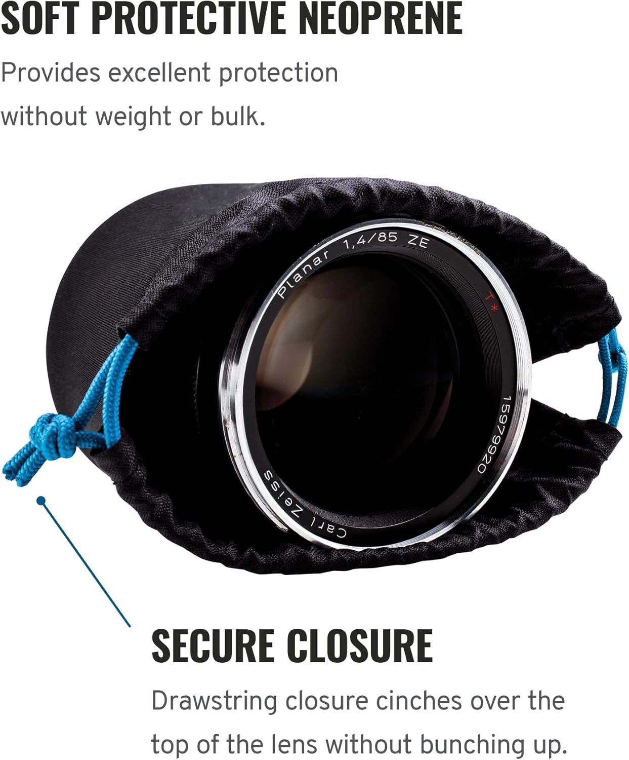 Tenba 636-351 Camera Lens Pouch 3.5x3.5 inch