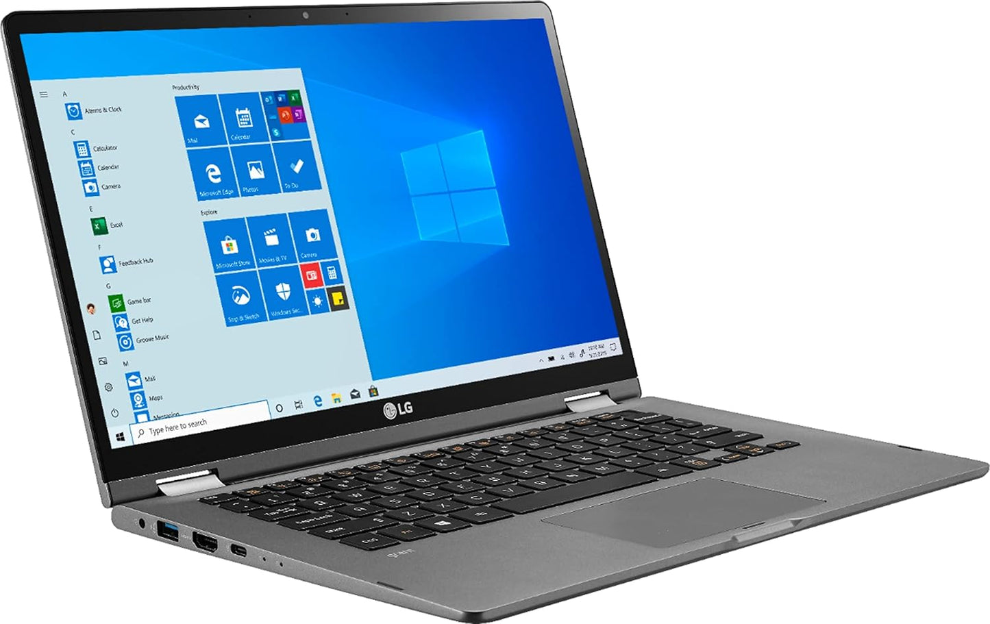 LG 14T90N-R.AAS8U1 gram 14-Inch 2-in-1 Touchscreen Laptop