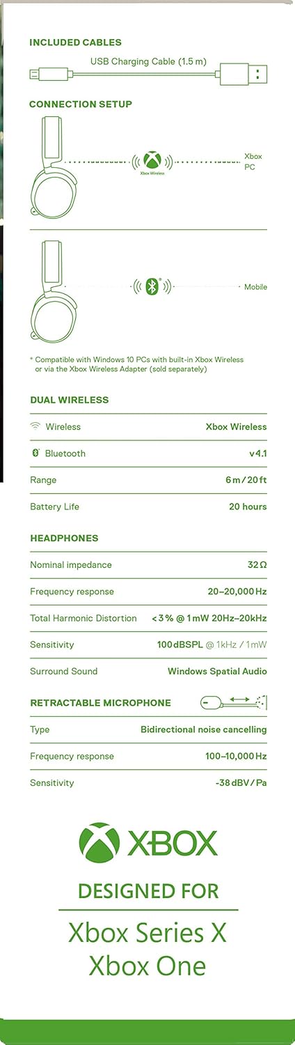 SteelSeries Arctis 9X Wireless Gaming Headset - Xbox Compatible