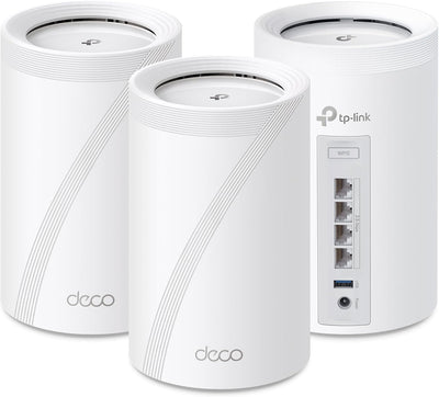 TP-Link Deco BE63 WiFi 7 Mesh System (3-Pack) BE10000