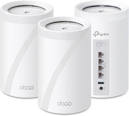 TP-Link Deco BE63 WiFi 7 Mesh System (3-Pack) BE10000