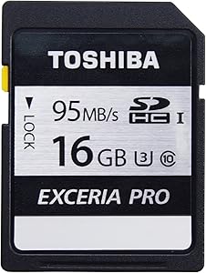 Toshiba EXCERIA PRO - N401 16GB SD Card 4K Video