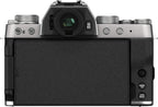 Fujifilm X-T200 Mirrorless Camera XC15-45mm Lens Kit Silver