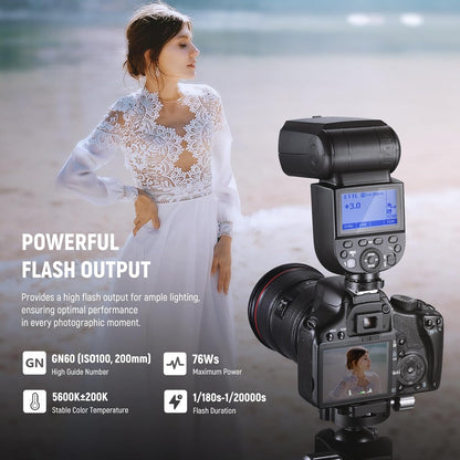 Neewer Z760-C TTL Speedlite Flash Kit Canon