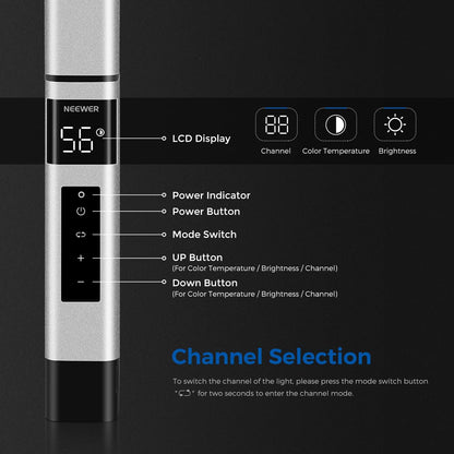 Neewer 10100772 Handheld LED Video Light Wand