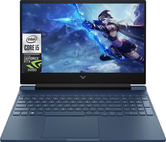 HP Victus Gaming Laptop 15.6" i5 RTX 3050 512GB SSD