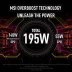 MSI Alpha 17C7007 Ryzen 9 RTX 4070 Gaming Laptop