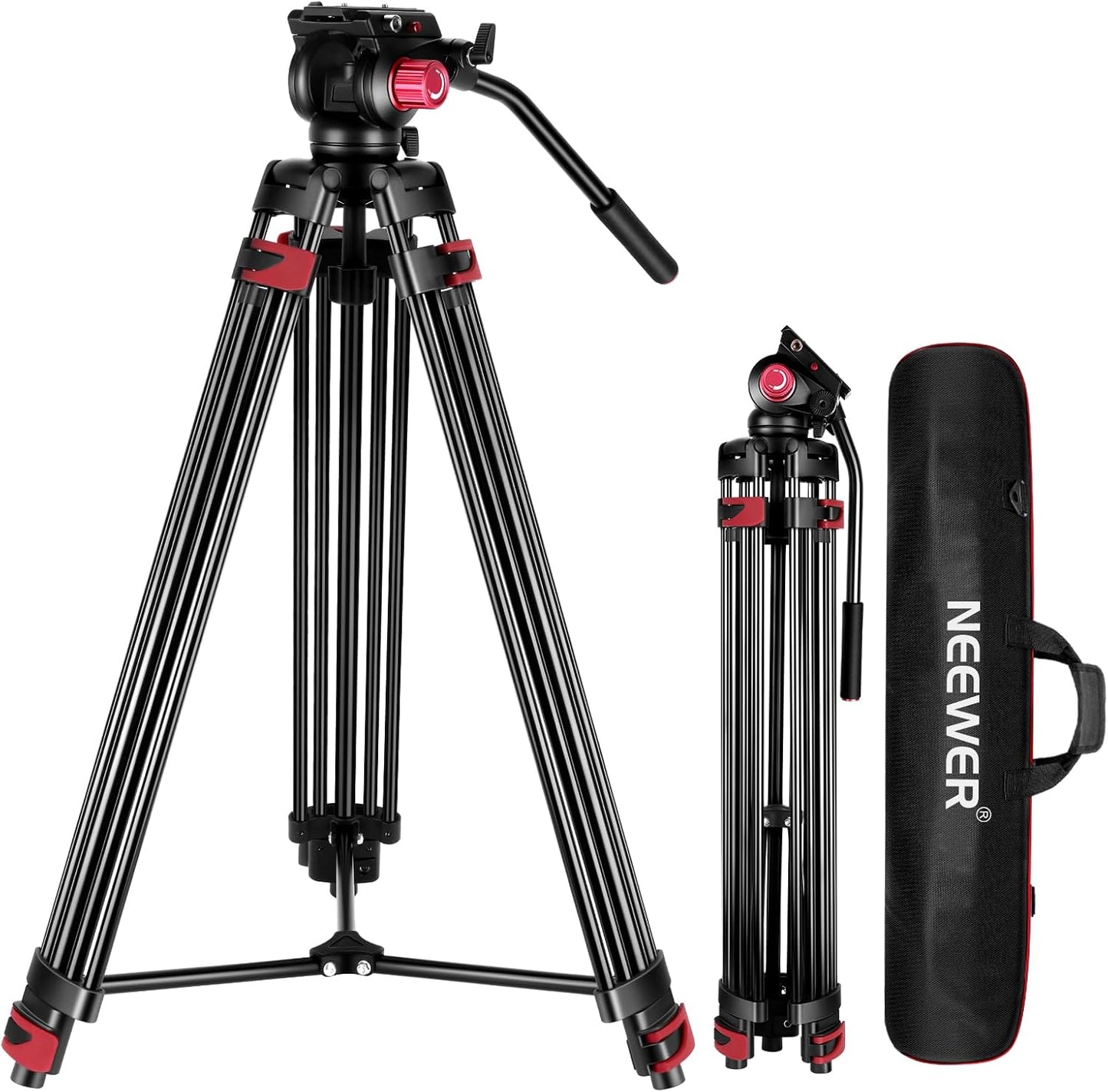 Neewer TP-M200 79" Heavy Duty Video Camera Tripod