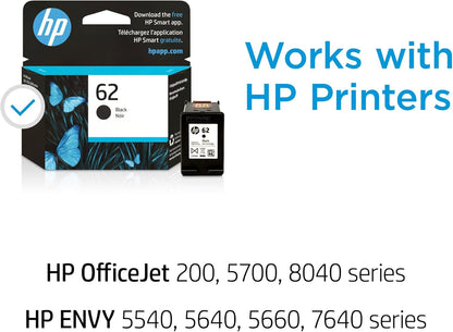 HP C2P04AN#140 62 Black Original Ink Cartridge